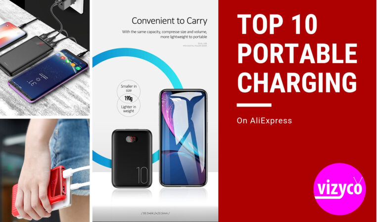 Portable Charging Top Ten (Top 10) on AliExpress