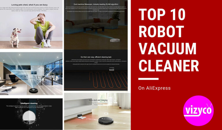 Robot Vacuum Cleaner Top Ten (Top 10) on AliExpress