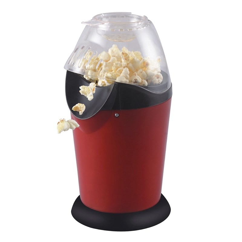 Portable Electric Popcorn Maker Home Round/Square Hot Air Popcorn Making Machine Kitchen Desktop Mini Diy Corn Maker 1200W