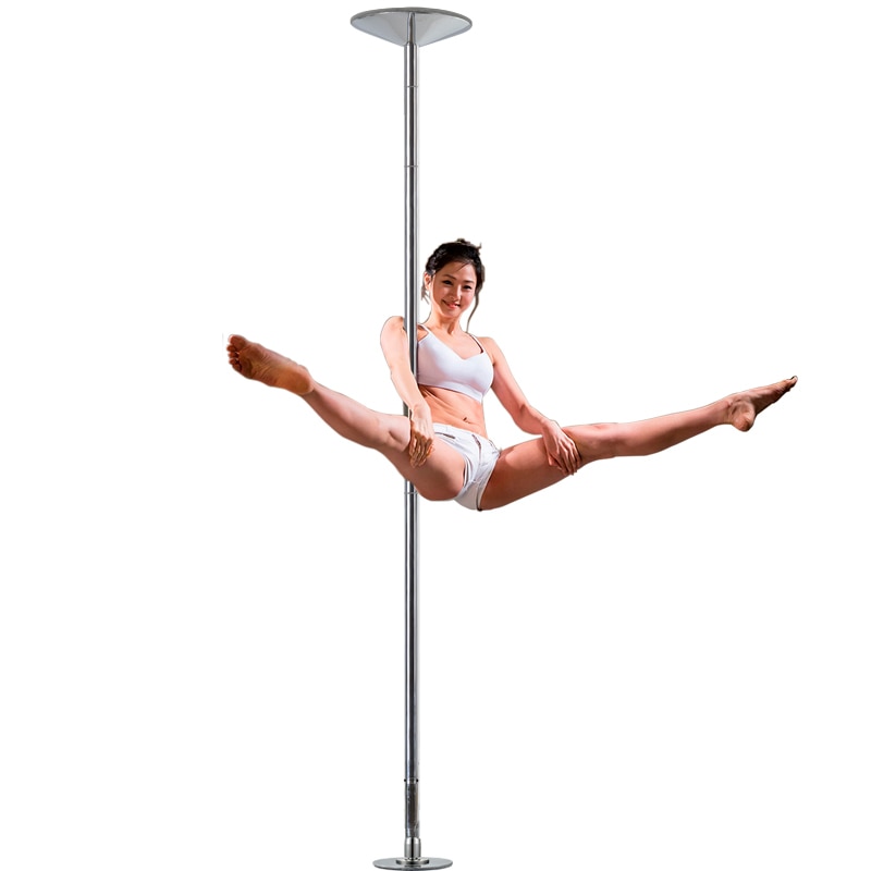 Spinning 360 Pole Dance Equipment 45mm Pole Kit Home Removable Dance Training Pole For Beginner Professional Stripper HW149