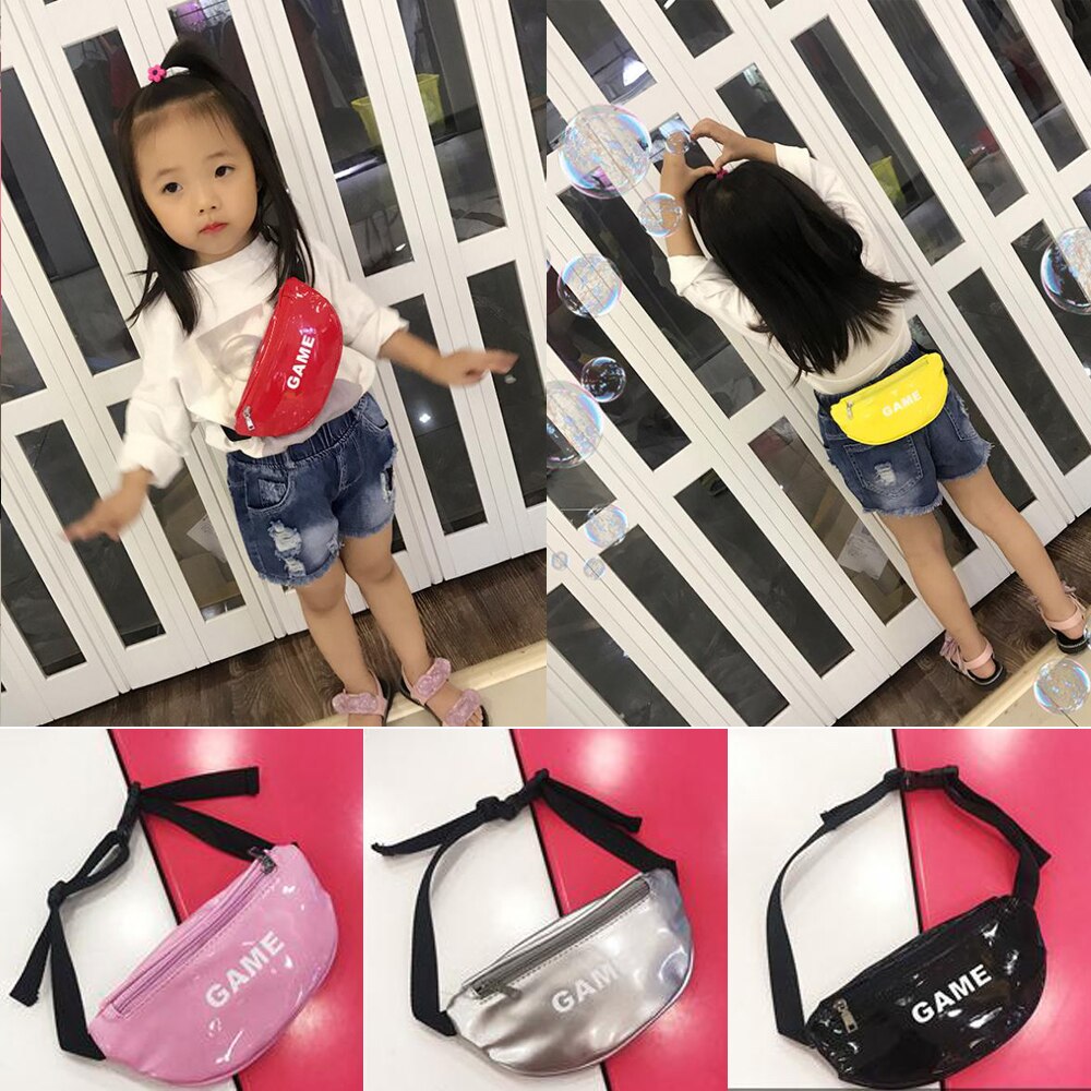 2019 Fashion New Toddler Baby Girls Kids Waist Bag Pack Outdoor Sports Pouch Belt Hip Chest Crossbody Travel Purse