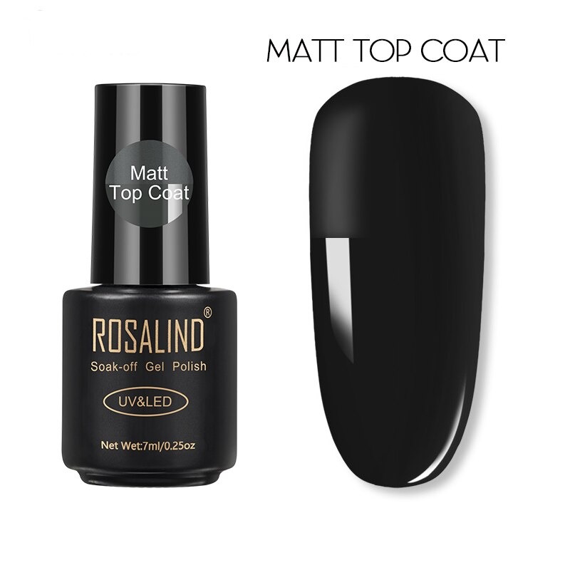 ROSALIND Gel Nail Polish Lamp All For Nails Art Manicure With Matt Base Top Coat Semi Permanant Gellak Nail Gel Polish Varnishes