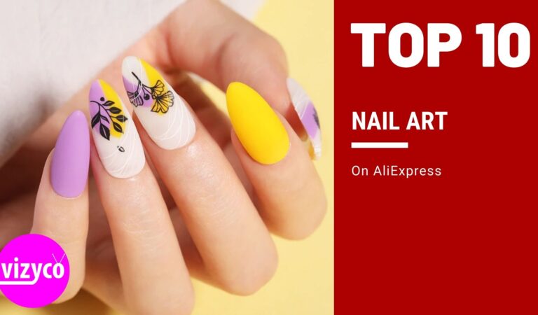 Top 10! Nail Art on AliExpress