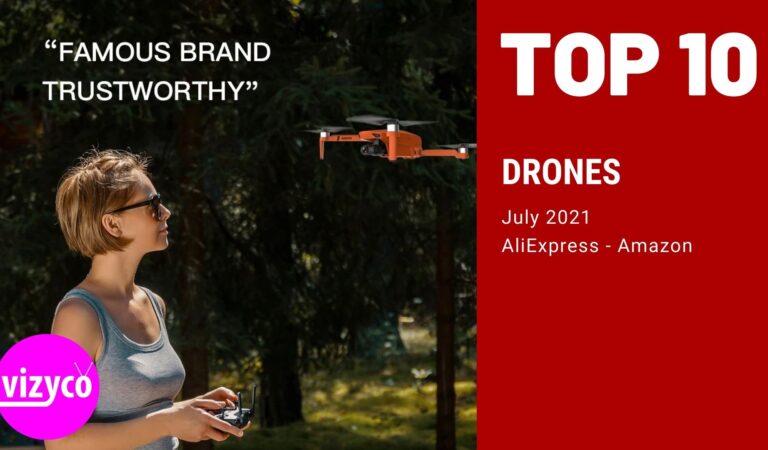Top 10 Drones on AliExpress and Amazon July 2021