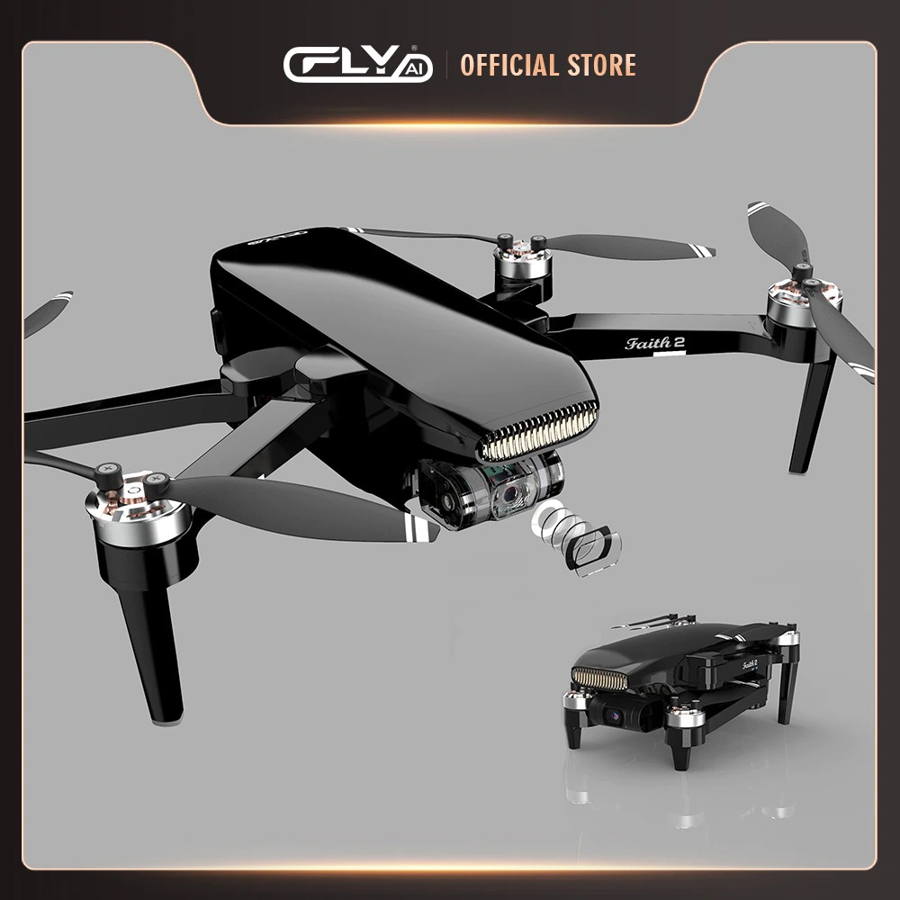 CFLY Faith 2 GPS 3-Axis Gimbal fpv Drone Quadcopter C-FLY Faith2 Collapsible Helicopter 4K Video Photo Ambarella SONY Camera