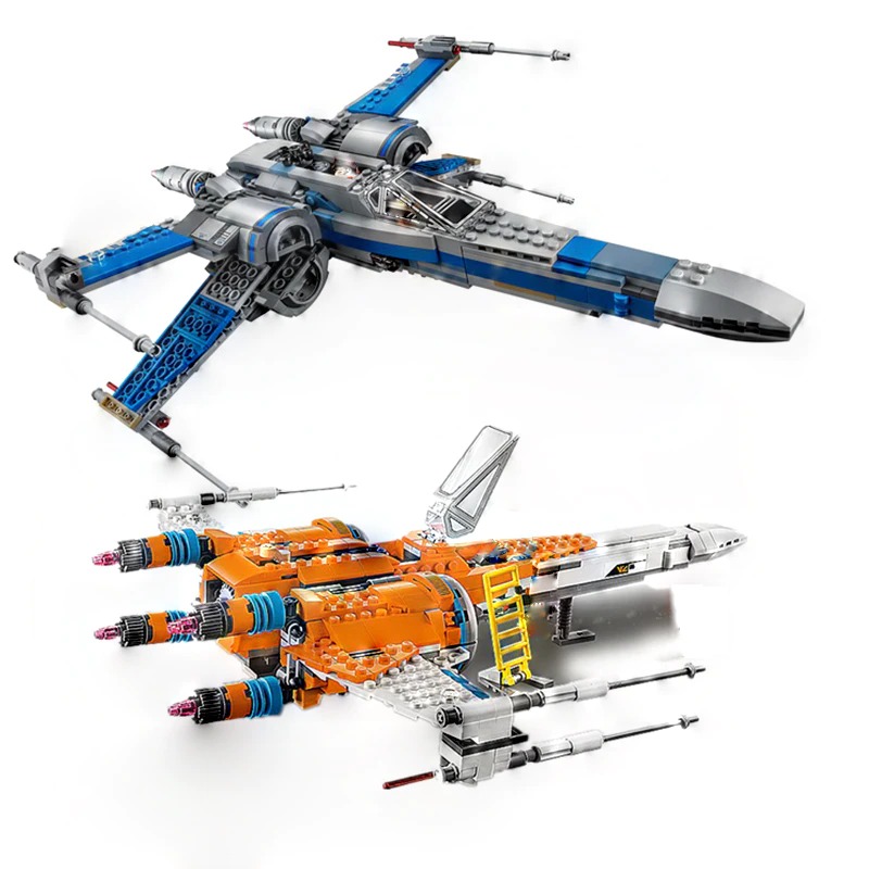 NEW IN STOCK 05004 05145 Poe's X-wing Fighter Building Blocks Compatible Toy space wars blocks christmas Gift buildmoc