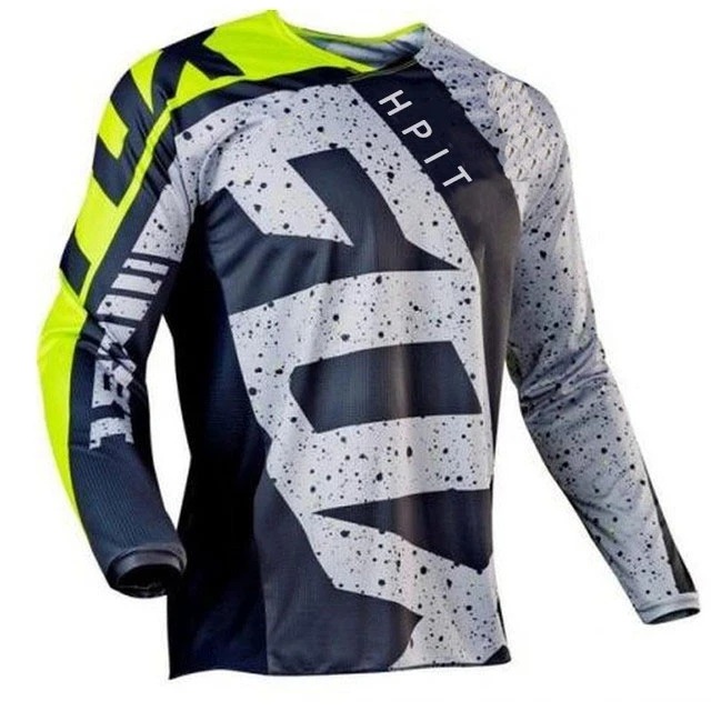 2022 Motocross Mountain Enduro Bike Clothing Bicycle Moto Downhill T-shirt Hpit Fox Women Men Cycling Jersey MTB Shirts BMX
