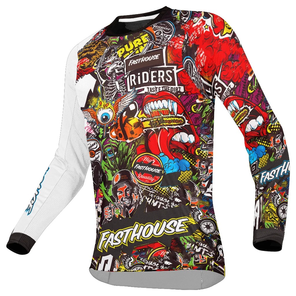 Enduro MTB Cycling Sleeve Cycling Jersey Downhill Shirt Camiseta Motocross T-shirt Mx Mountain Bike Clothing Mtb jersey