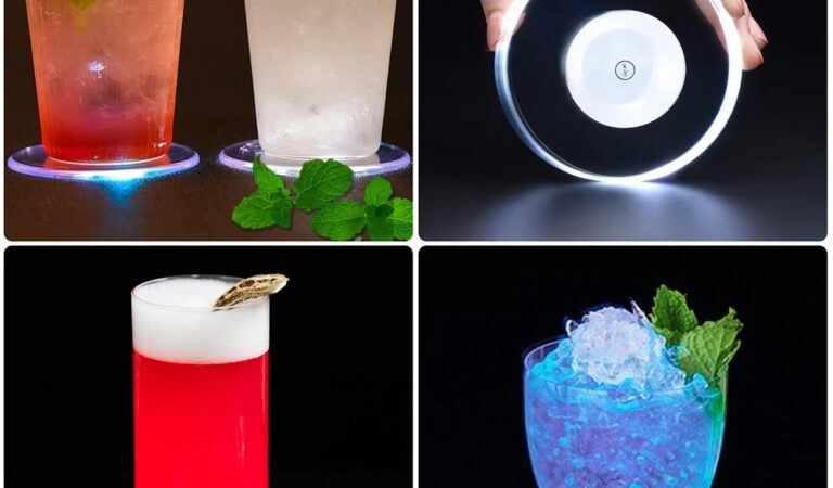 The LED Coaster Cup Holder – A Must-Have for Any Home Bar