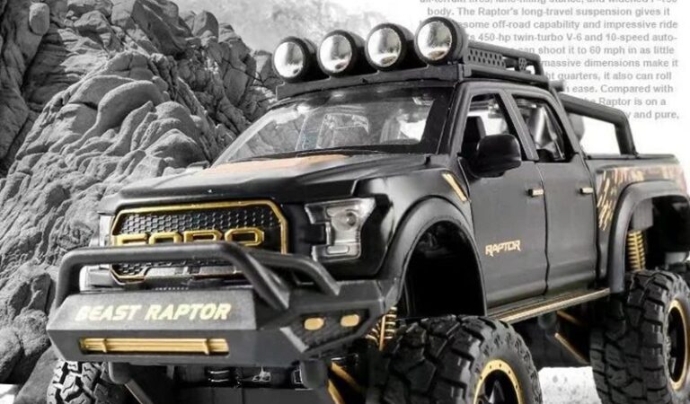 Rev Up the Fun – The Technical RAPTOR Alloy Car Model